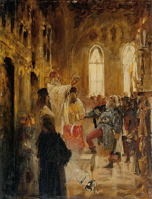 Krönungsszene, , Jan Matejko