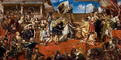Hommage prussien, 1879, Jan Matejko