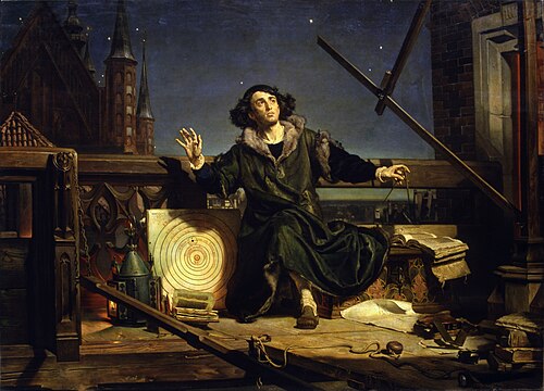 L'Astronome Copernic ou Conversations avec Dieu, 1873, Jan Matejko