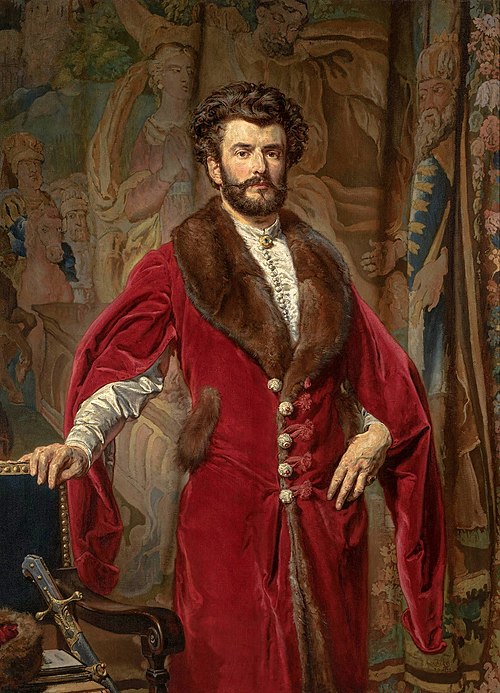 Portrait of Józef Ciechoński, 1873, Jan Matejko
