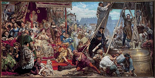 Suspension de la Cloche Sigismond, 1874, Jan Matejko