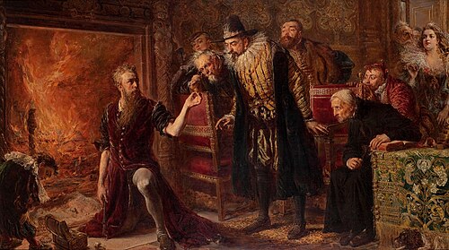 L'alchimiste Sendivogius, 1867, Jan Matejko