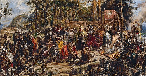 The Baptism of Lithuania, 1888, Jan Matejko