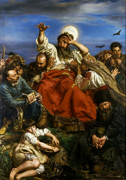 Vernyhora., 1884, Jan Matejko
