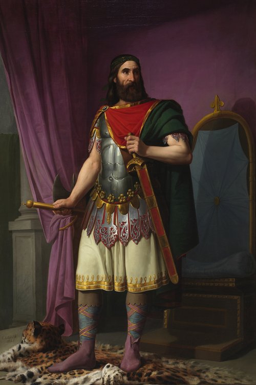 Egica, 1853, Carlos Esquivel y Rivas