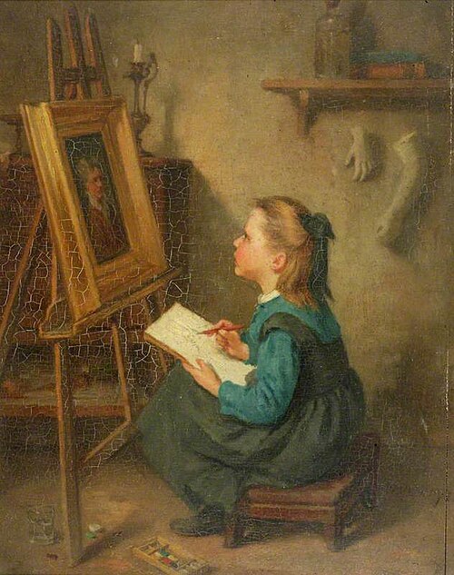 A Young Artist, , Paul-Constant Soyer