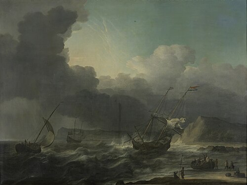 marine landscape, 1659, Jan Theunisz. Blanckerhoff