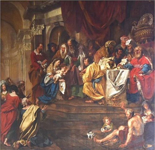 Presentation of Jesus Christ at the Temple, 1780, Guillaume Herreyns
