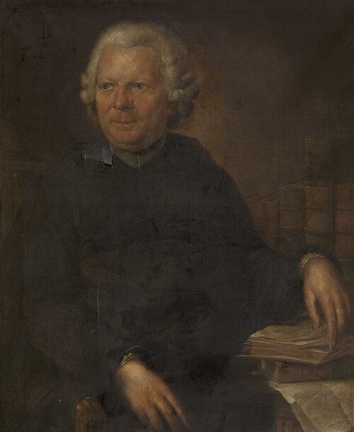 Jozef Ghesquière, Jesuit and Bollandist, 1793, Guillaume Herreyns