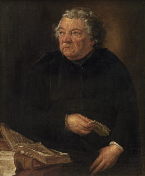 Portrait of Jacques de Bue, Jesuit and bollandist, 1750, Guillaume Herreyns