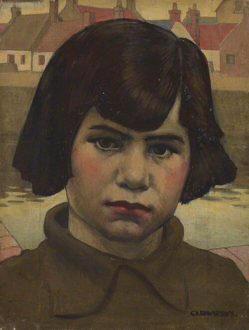 Portrait of a Girl, 1930, Charles Davidson