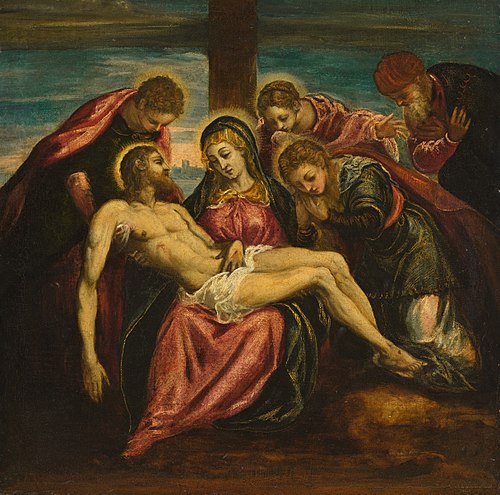 Lamentation, 1580, Marco Tintoretto