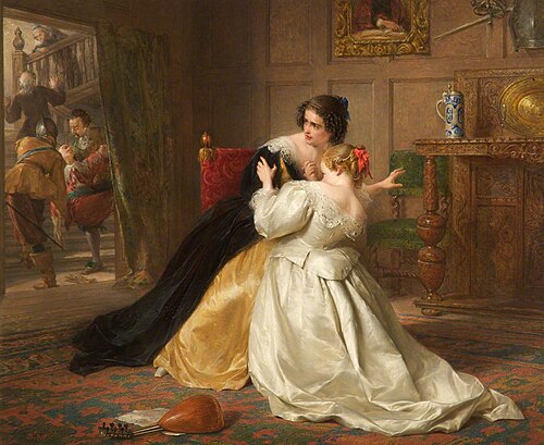 The Alarm, 1867, Edward Hughes