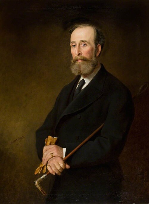 Sir William Ogilvy Dalgleish of Errol Park (1832–1913), 1884, Edward Hughes