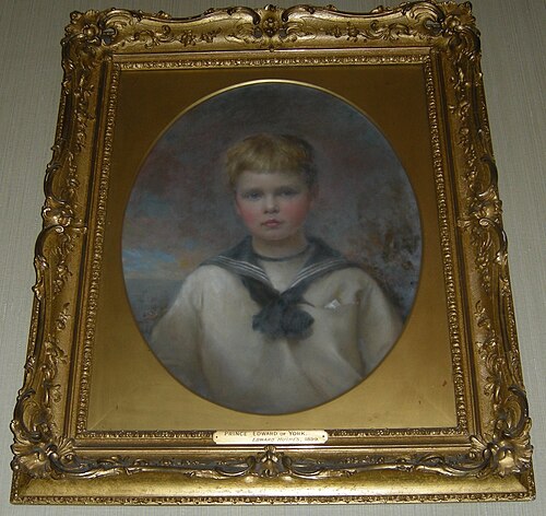 Prince Edward of York (1894-1972), later King Edward VIII, 1899, Edward Hughes