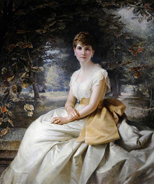 Florence Jane Helen Wellesley, Lady Nunburnholme, OBE (1853 -1932), 1887, Edward Hughes
