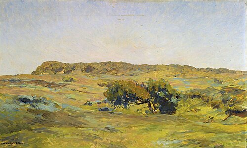 A dune landscape, , Willem Wenckebach