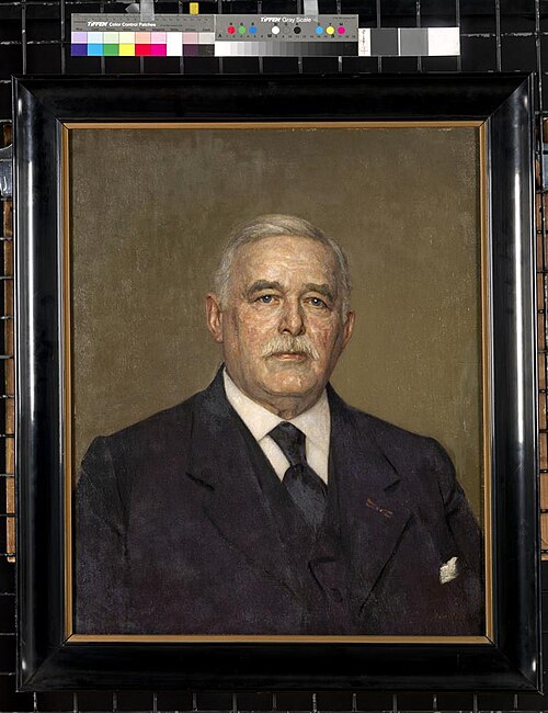 Portret van Jan Volkert Wierdsma (1846-1917), 1917, Jan Veth