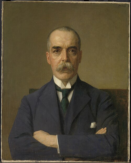 Portret van Isaac de Bruijn (1872-1953), 1922, Jan Veth