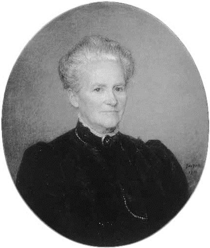 Portret van Albertine Christine Gewin-Van Woensel Kooy, 1911, Jan Veth
