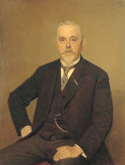 Portret van Gerrit Jan de Jongh, 1916, Jan Veth