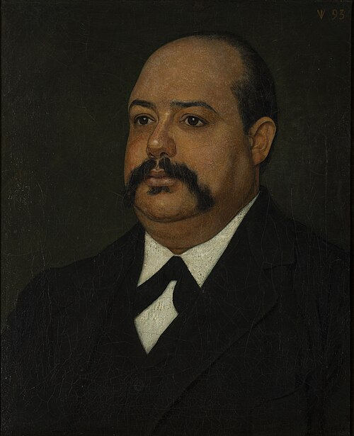 Portrait of Henri Gelius Samson (1856-1921), 1893, Jan Veth