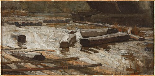 Scheepswerf, 1893, Jan Veth