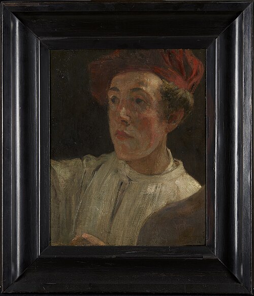 Portret van Lambertus Zijl, 1886, Jan Veth