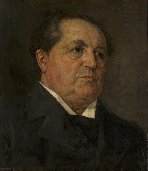 Portrait of Abraham Kuyper (1837-1920), 1899, Jan Veth
