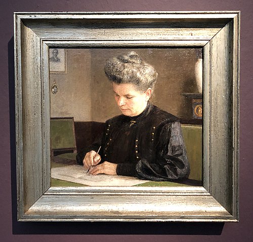 Portrait of Margot de Lange, 1909, Jan Veth