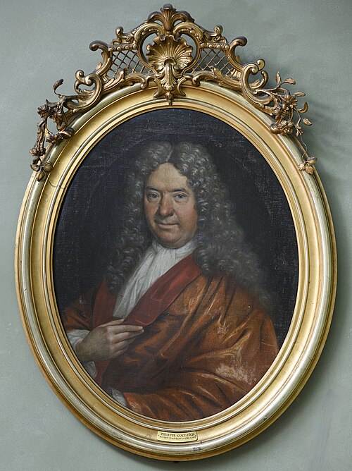 Portrait of Jansen van Oyenbrugge, 1720, Philippe Coclers