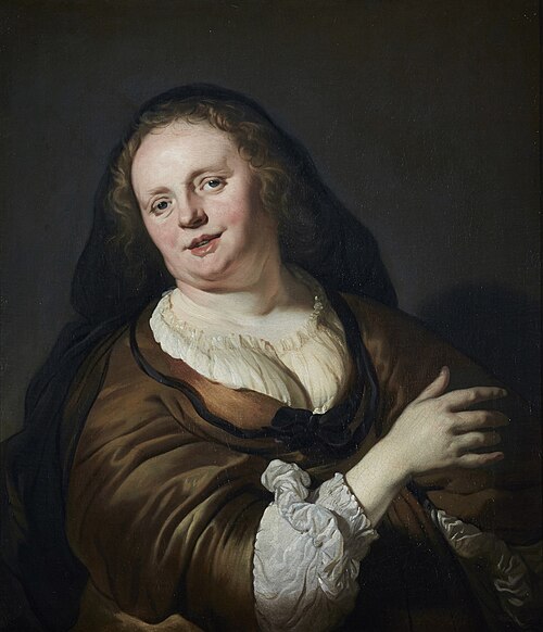 Portrait of an unknown woman, 1639, Jacob Adriaensz Backer