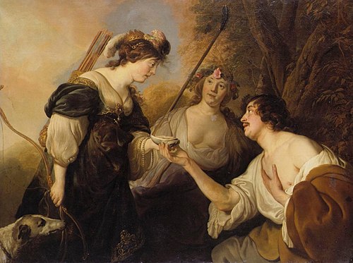 Granida and Daifilo, 1640, Jacob Adriaensz Backer