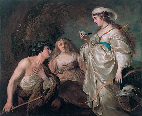 Granida and Daifilo, 1640, Jacob Adriaensz Backer