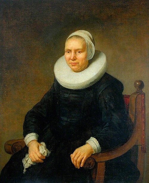 Portrait of an Old Woman, 1640, Jacob Adriaensz Backer