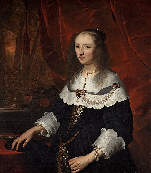 Portrait of an Unknown Lady, 1645, Jacob Adriaensz Backer