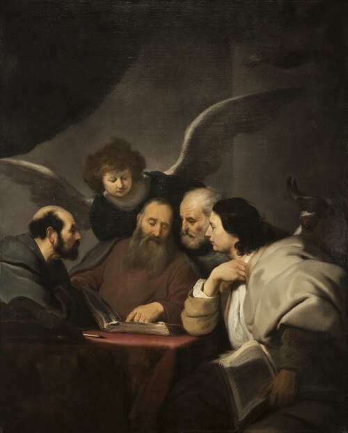 The Four Evangelists, 1645, Jacob Adriaensz Backer