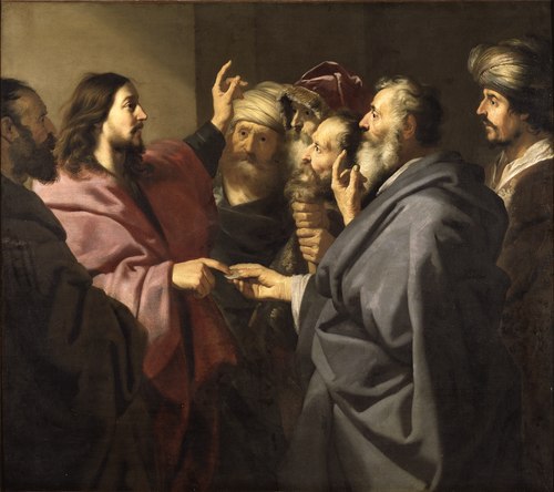 The Tribute Money, 1630, Jacob Adriaensz Backer