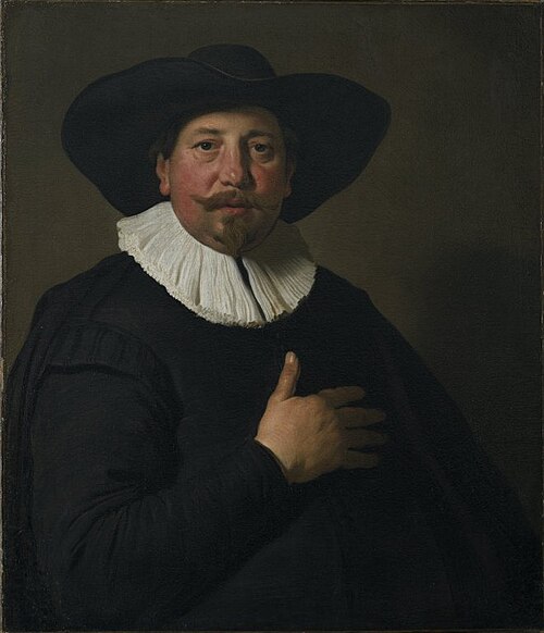 Portrait of a man, 1635, Jacob Adriaensz Backer
