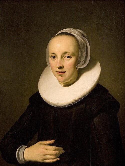 Portrait of a Lady, 1635, Jacob Adriaensz Backer
