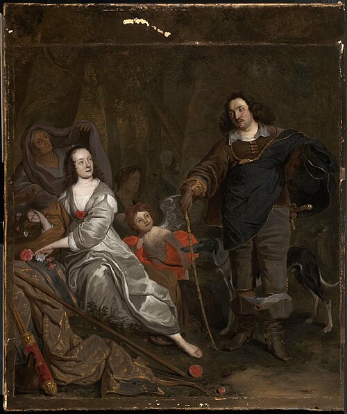 Don Juan and Constance, , Jacob Adriaensz Backer