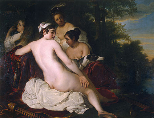 Rest of Diana and Her Nymphs, 1649, Jacob Adriaensz Backer