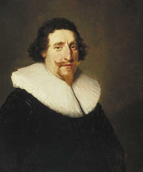 Portrait of a Man, 1640, Jacob Adriaensz Backer