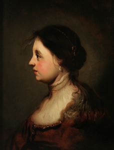 Portrait of A Young Woman, 1700, Jacob Adriaensz Backer