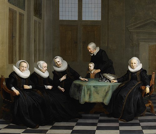 The Regentesse of the Amsterdam Orphanage, 1633, Jacob Adriaensz Backer