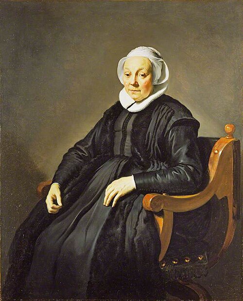 Portrait of an Elderly Woman, 1632, Jacob Adriaensz Backer