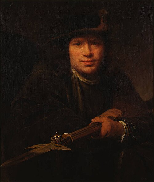 Man with a halberd, 1687, Arent de Gelder