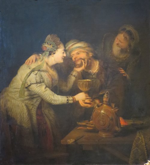 Loth and his Daughters, 1681, Arent de Gelder