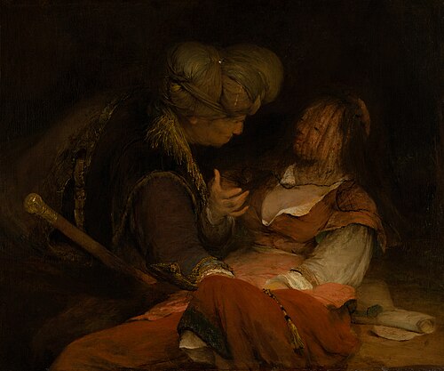 Juda et Tamar, 1700, Arent de Gelder