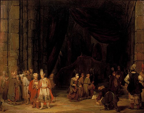 L'Esplanade du temple, 1679, Arent de Gelder